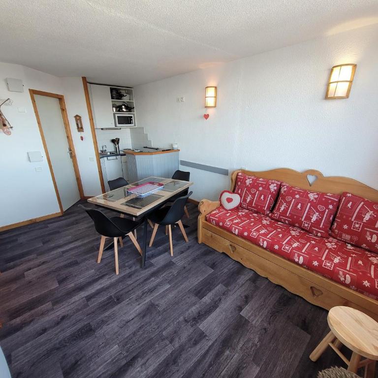 Studio confortable 4 pers, Pied de pistes, Vue Mont Blanc - FR-1-181-2579 - Estudio - 7
