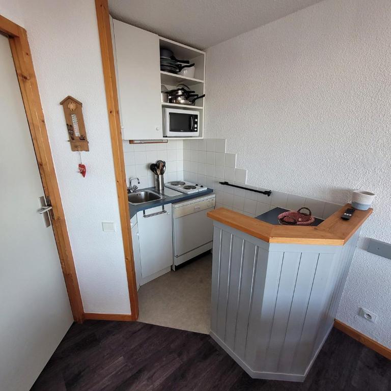 Studio confortable 4 pers, Pied de pistes, Vue Mont Blanc - FR-1-181-2579 - Estudio - 9