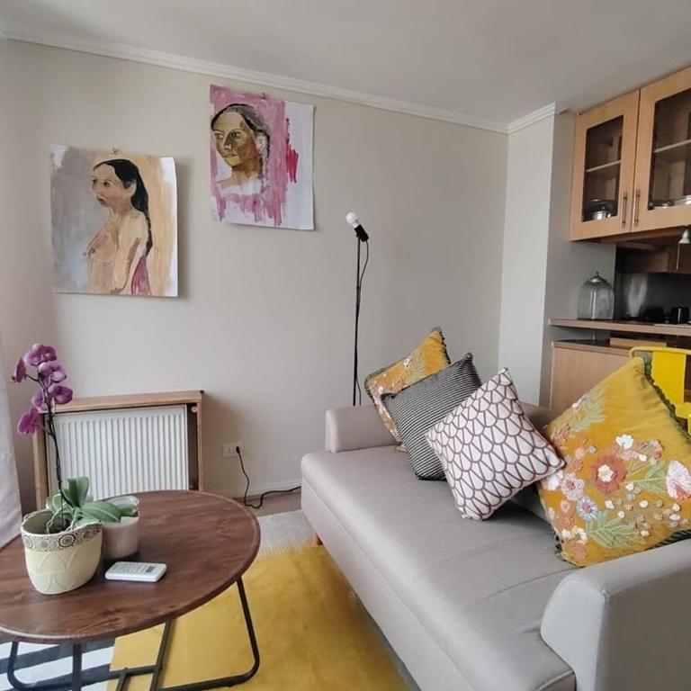Refugio creativo Free Parking 1BR, Metro, TV - One-Bedroom Apartment - 35