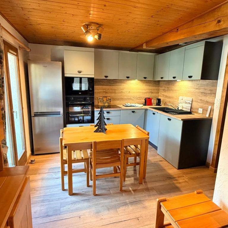 Les Dômes - Appartement centre village et superbe vue montagne - Appartement 2 Chambres avec Vue sur la Montagne - 5