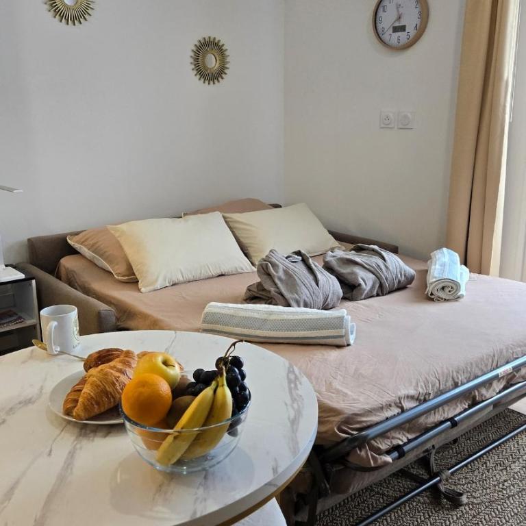 La Demeure du Soleil T2 cosy, Clim,Wifi, Castillet 15 min, parking facile - Apartment mit 2 Schlafzimmern - 26