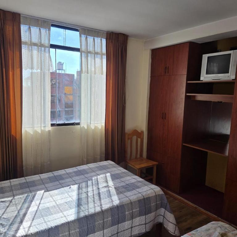 Apartamento centrico en Puno - Parking - Two-Bedroom Apartment - 5