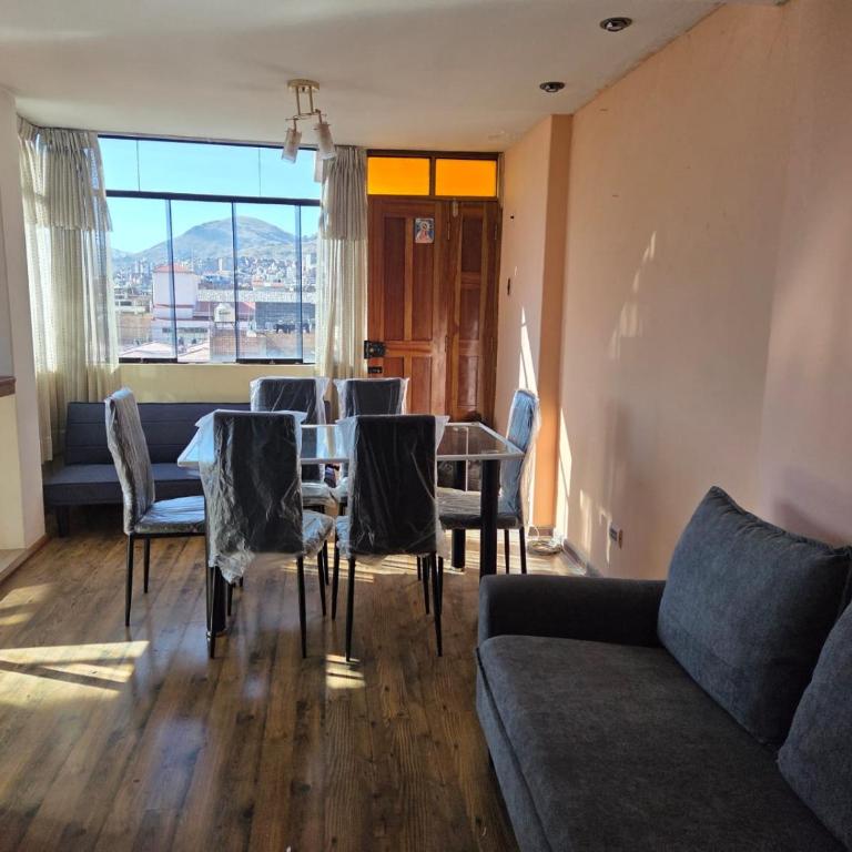 Apartamento centrico en Puno - Parking - Two-Bedroom Apartment - 6