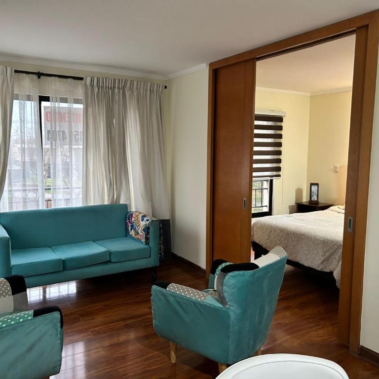 Departamento amoblado Alameda Talca - One-Bedroom Apartment - 5