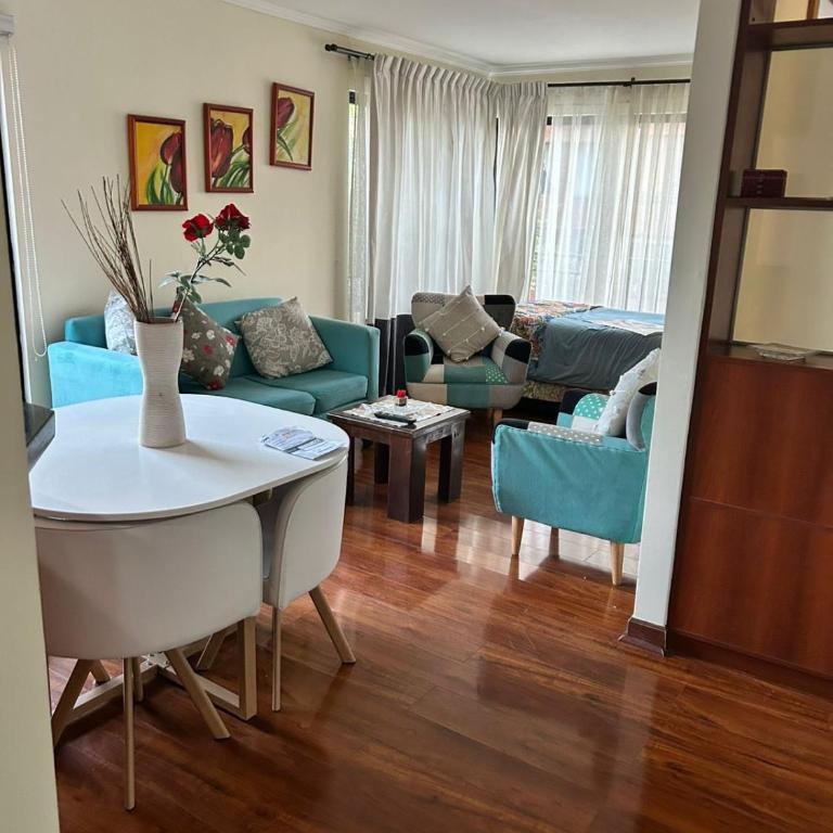 Departamento amoblado Alameda Talca - One-Bedroom Apartment - 9