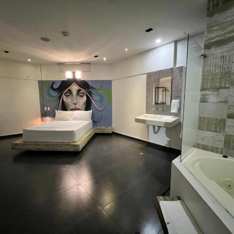 Hotel Medellin Arte - Habitación Doble con bañera de hidromasaje - 15