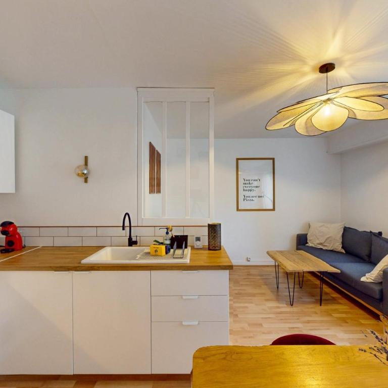 Superbe T2 avec parking privé au cœur de Nantes - One-Bedroom Apartment - 8