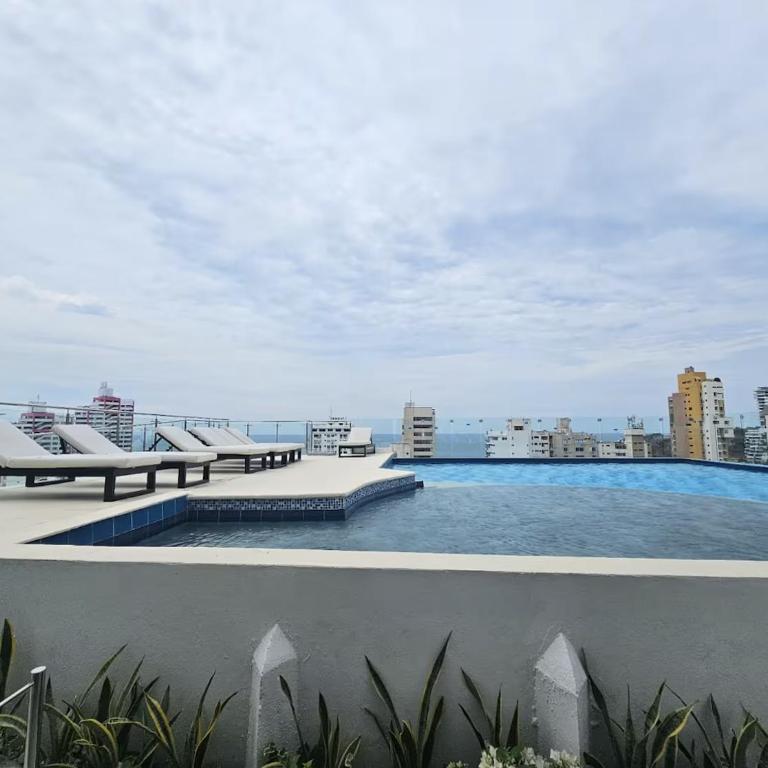 Hermoso Apartasuite para estrenar Sky Tower-Rodadero - Apartment with Sea View - 4