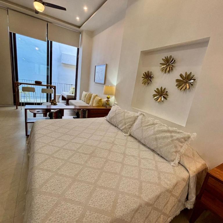Penthouse Studio 2 blocks from Los Muertos beach - Habitación Doble con balcón - 53