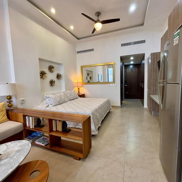 Penthouse Studio 2 blocks from Los Muertos beach - Habitación Doble con balcón - 52