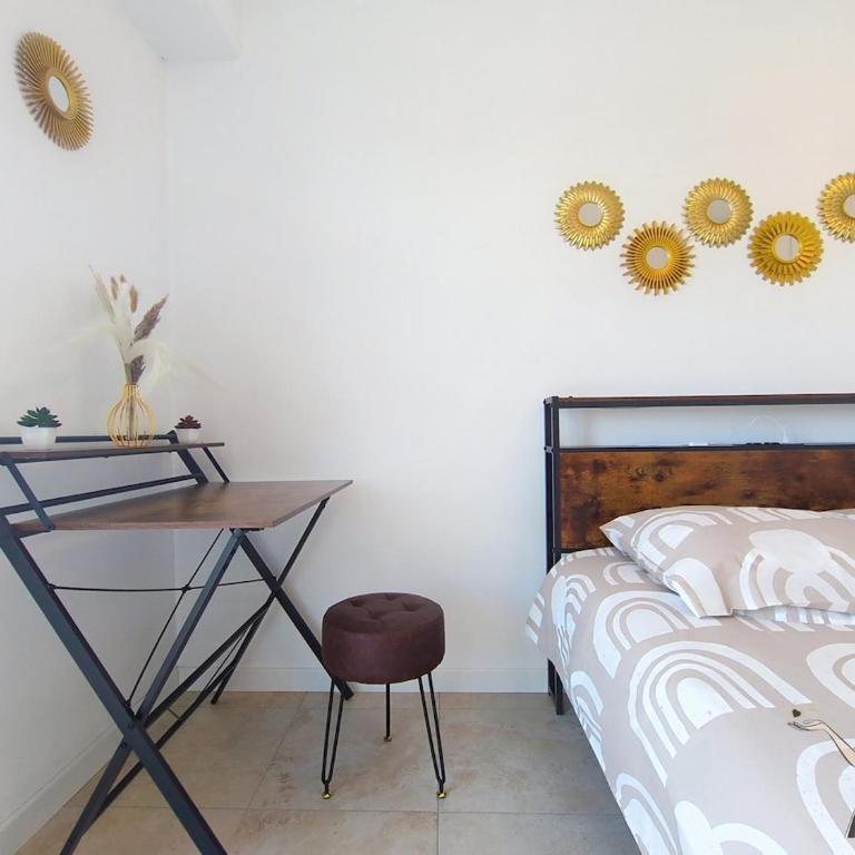 Le Panorama, vue exceptionnelle à 2 pas de la gare - Appartement 1 Chambre - 12