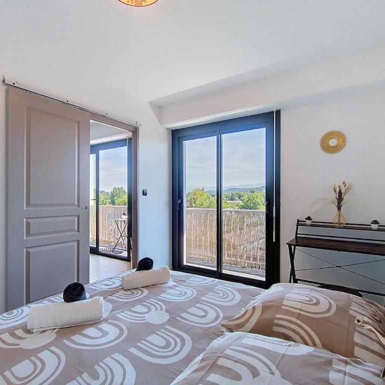 Le Panorama, vue exceptionnelle à 2 pas de la gare - Appartement 1 Chambre - 15