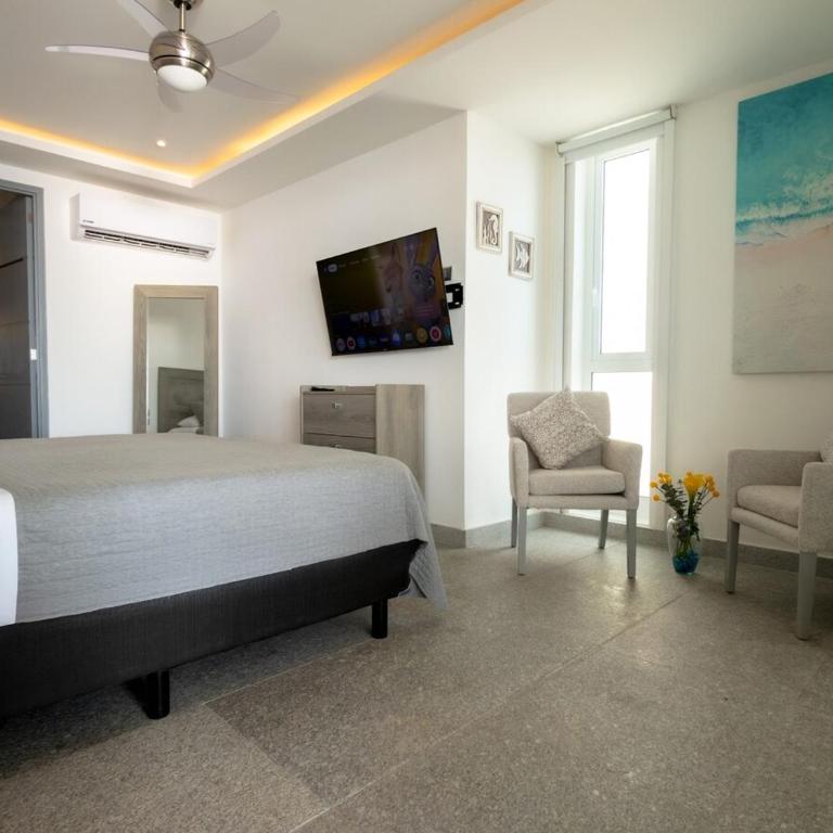 Oceanfront Apartment in Acapulco, 4 Bedrooms - Apartamento con vistas y balcón - 22
