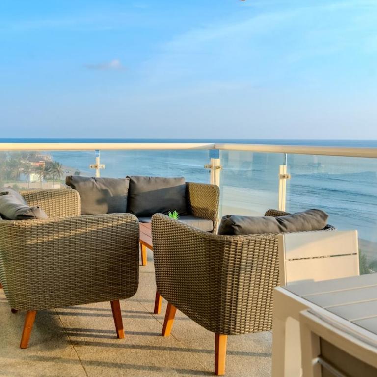 Oceanfront Apartment in Acapulco, 4 Bedrooms - Apartamento con vistas y balcón - 32