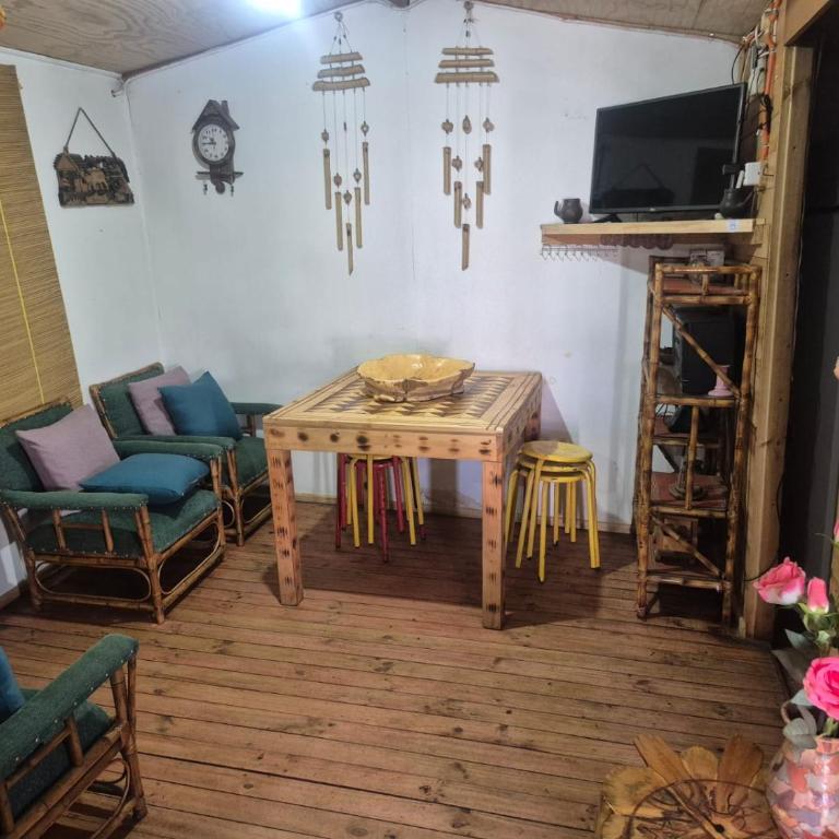 cabaña las cruces - One-Bedroom House - 12