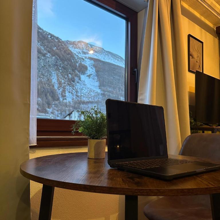 Haus Silence - Berge & Sonne im Saastal Ski Wandern Familie Haustiere - Apartment mit 1 Schlafzimmer - 8