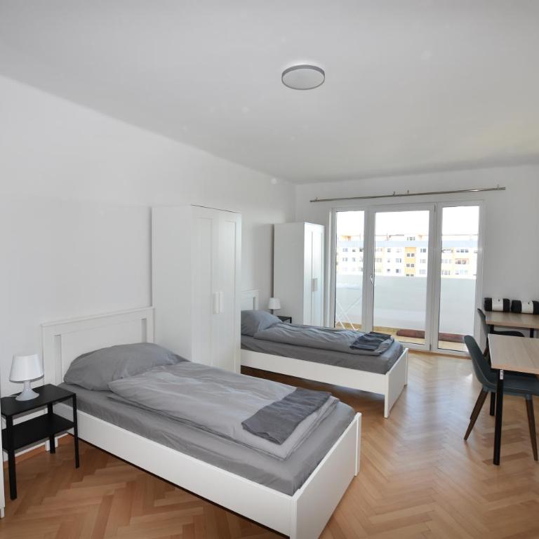 5 Einzelbetten Apartment - Apartment mit 2 Schlafzimmern - 5