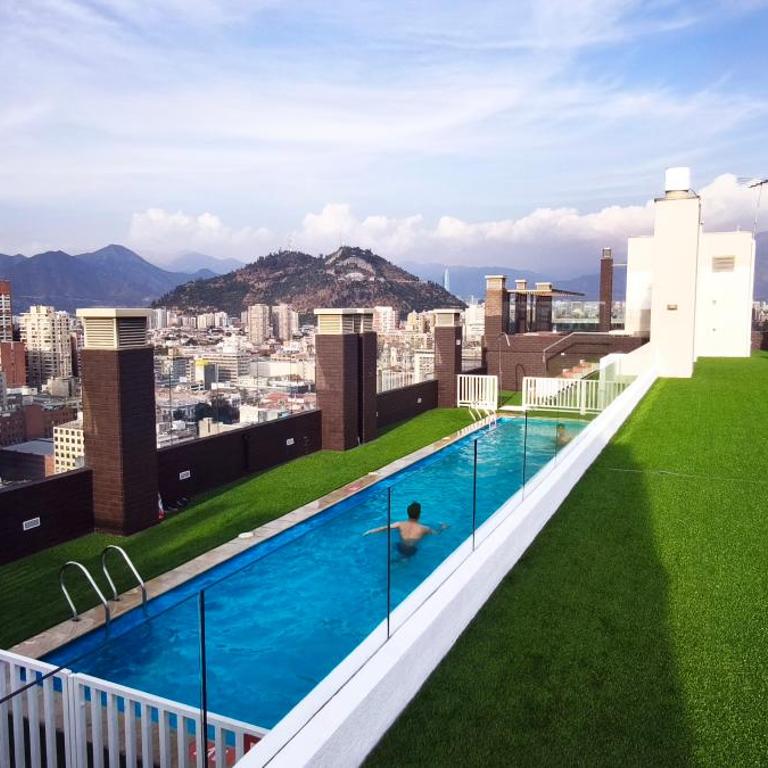 Gran Santiago Apart 1 Dormitorio 1 baño - Terraza con vista - One-Bedroom Apartment - 21