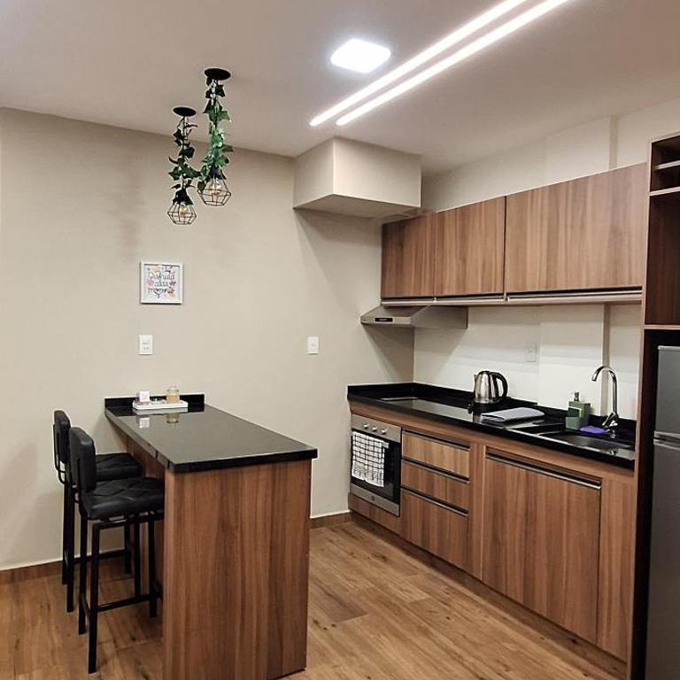 Studio moderno com churrasqueira 1 - Apartamento de 1 dormitorio - 6