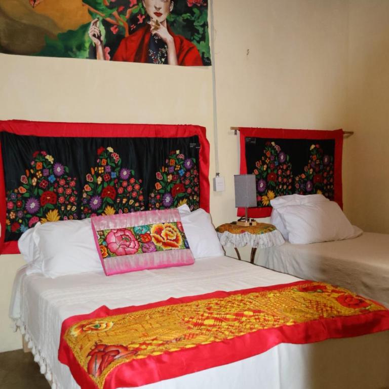 Atelier Oaxaca - Habitación Doble - 2 camas - 1