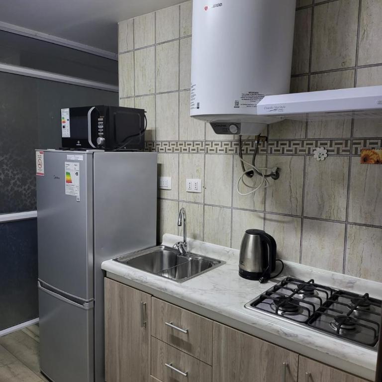 departamentos a pasos de mall portal y casino - Standard Single Room - 5