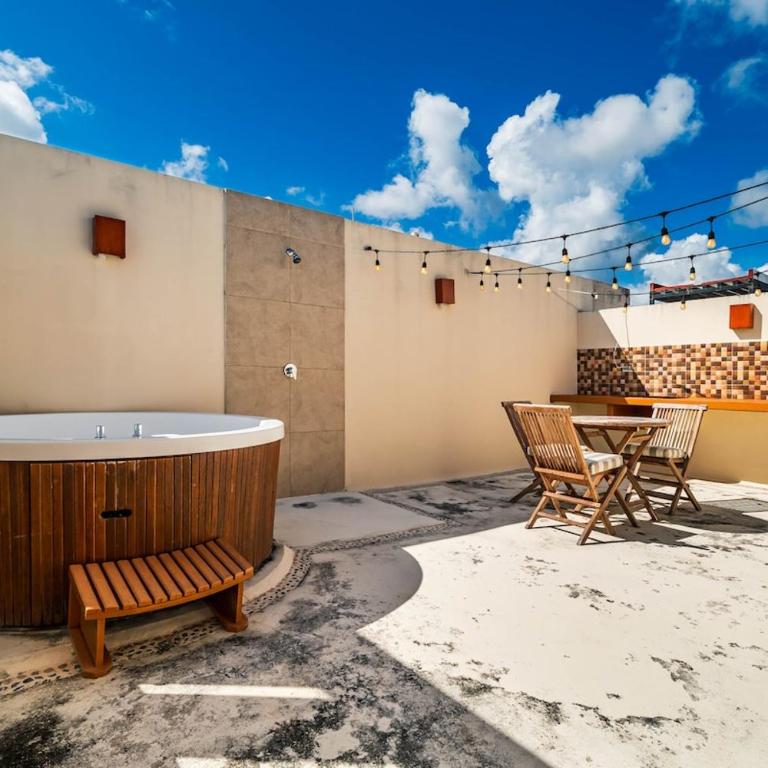 Modern Penthouse with Jacuzzi in Tulum, 2 Bedrooms - Apartamento de 2 dormitorios - 4