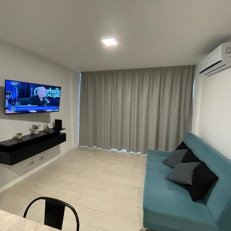 Nuevo Departamento de categoría de 2 ambientes con cochera y amenities en ROYAL PARK Mar del Plata, excelente ubicación a dos cuadras de la playa - Apartamento de 1 dormitorio - 60