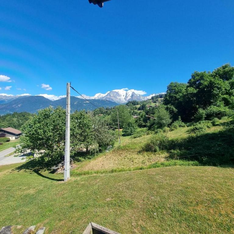 Appartement 2 chambres, mezzanine, vue Mont Blanc, proche village, parking - FR-1-560-164 - Appartement - 17