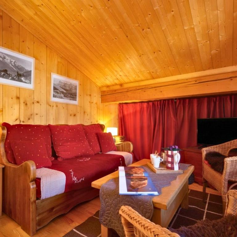Le Chalet au Tour, Mont Blanc Views & Family Stay Ski IN/ Ski Out - Happy Rentals - Apartment mit Blick auf die Berge - 3