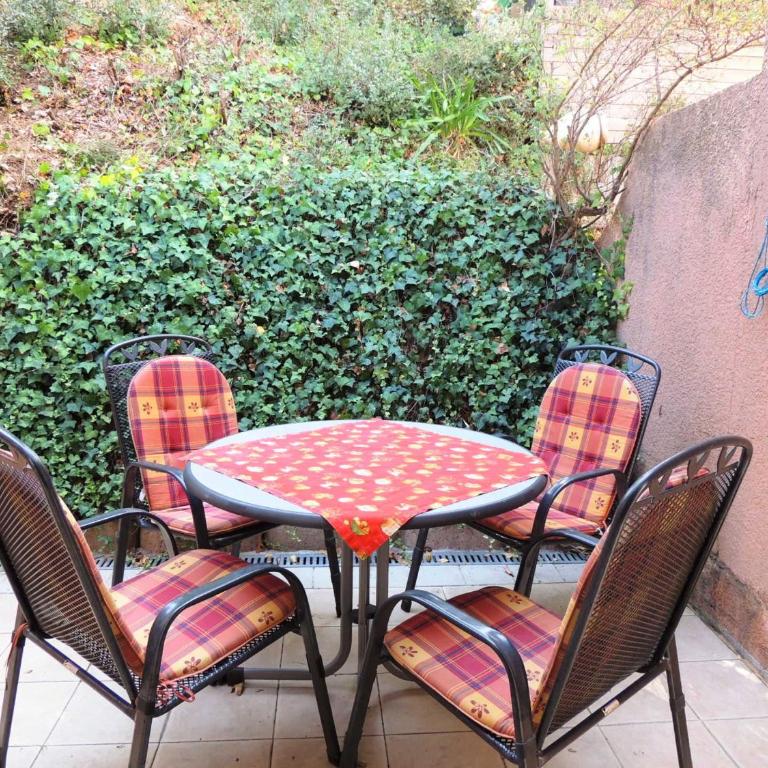 Ferienhaus mit Blick auf Grimaud - Maison 1 Chambre - 5