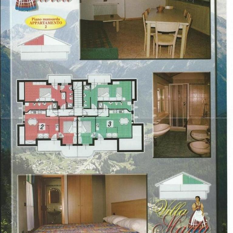 Villa Marta - Appartamento con 2 Camere da Letto e con Vista Montagna - 8