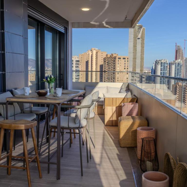 BENIDORM BEACH boho style apartment - Apartamento de 3 dormitorios con vistas al mar - 12