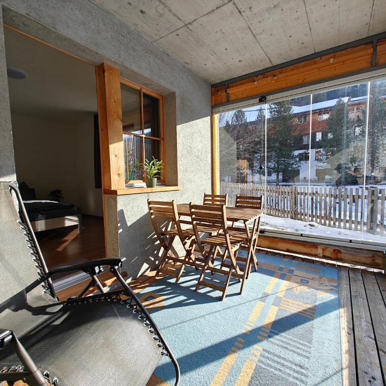 Casa Rinerhorn - nahe Ski- und Wandergebiet - Apartment mit 2 Schlafzimmern und Gartenblick - 10