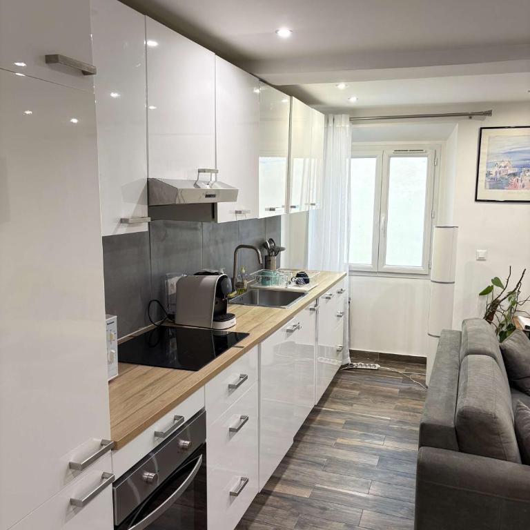 T2 cosy et climatise Vieux Nice Garibaldi - Appartement - 3