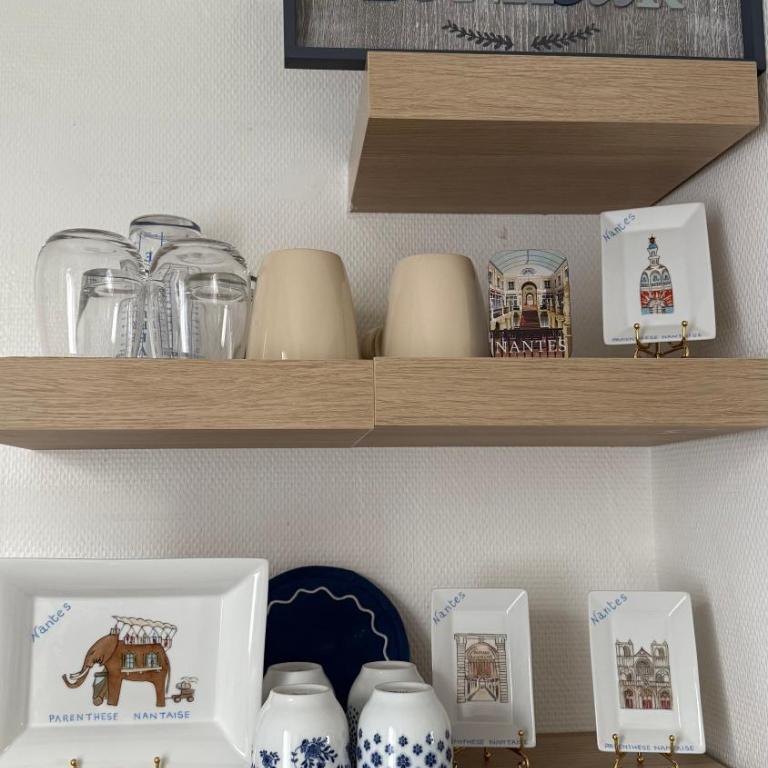 Parenthèse nantaise, T2 chic et cosy, avec parking - Appartement 1 Chambre - 18