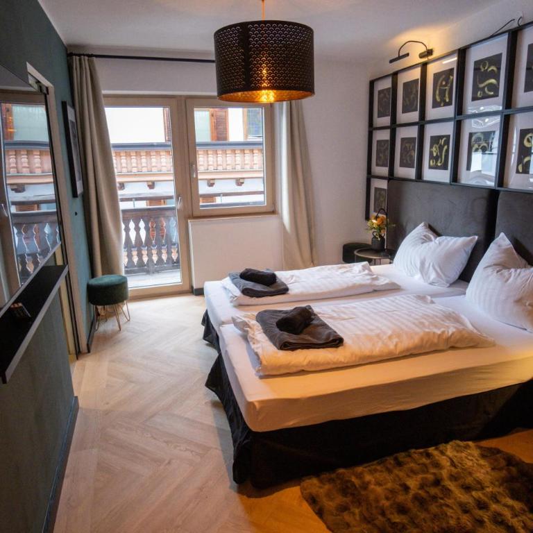Appartements Cafe Schneider - Apartment mit 3 Schlafzimmern und Dusche - 23