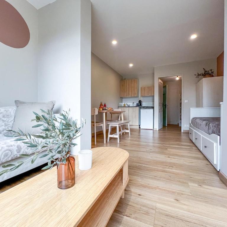 Appartement Evasion Ensoleillée - Parking-Jardin-Clim-Wi-Fi - Apartment mit 1 Schlafzimmer - 45