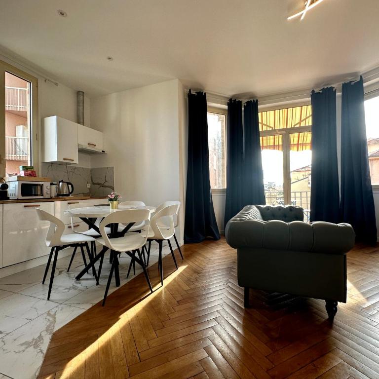 Villa Clair LOGIS MONACO Parking Terrasse - Appartement 3 Chambres avec Balcon - 12