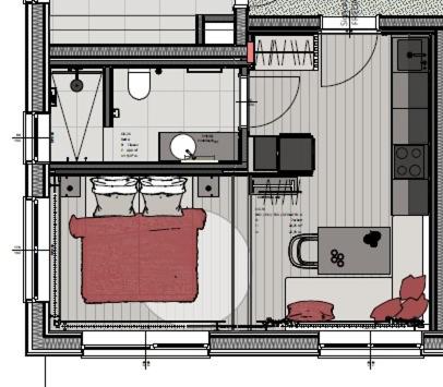 Dirtlergut - Studio mit Balkon - 6