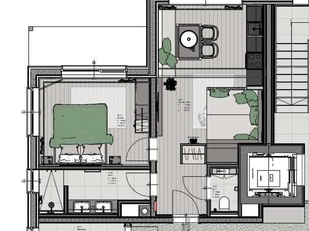 Dirtlergut - Apartment mit 1 Schlafzimmer, Balkon und Bergblick - 6