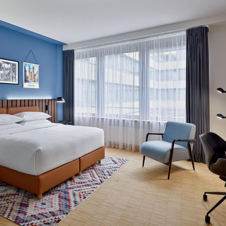 Four Points by Sheraton Munich Messe - Standard Zimmer mit Queensize-Bett - 1