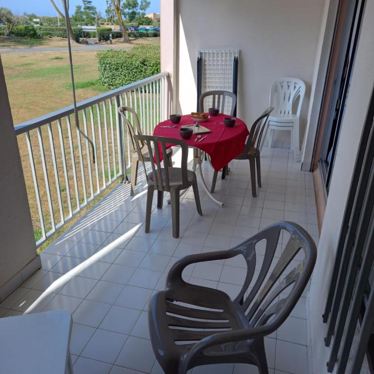 Amouvera C14, T2 vue mer, piscine, clim, parking - Appartement 1 Chambre - 13