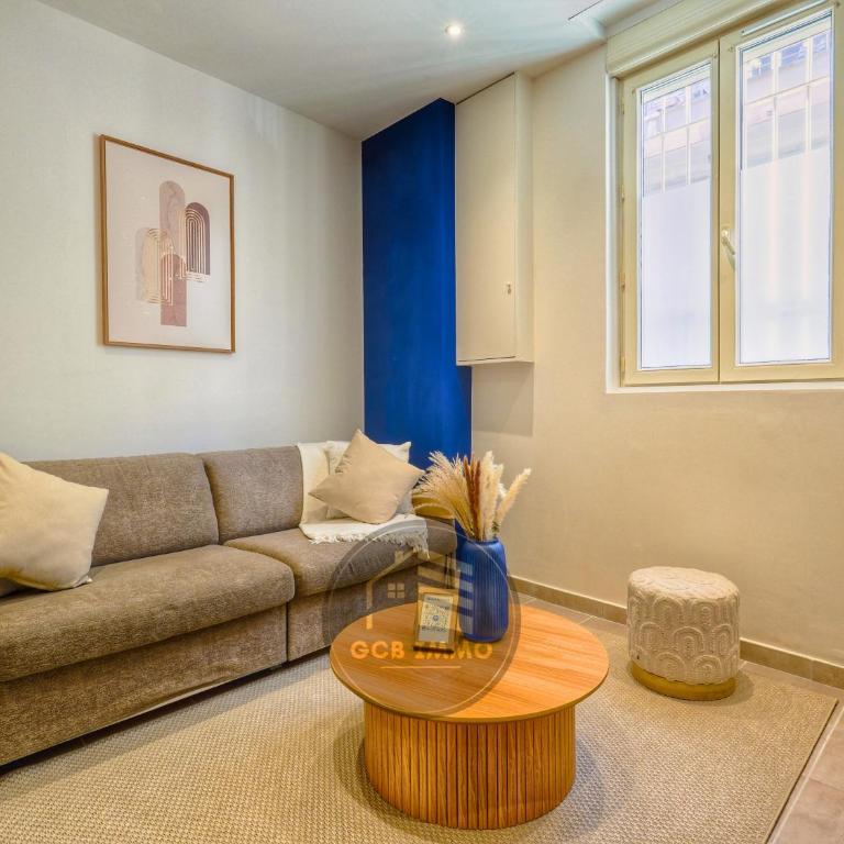 Le Berri Alpes - Climatisation - Parking Gratuit - Proche Gare - Apartment mit 2 Schlafzimmern - 6