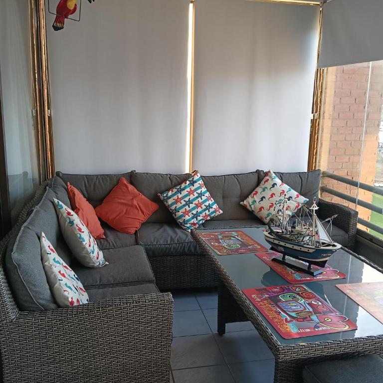 Beachfront apartment la Herradura chile - Three-Bedroom Apartment - 3
