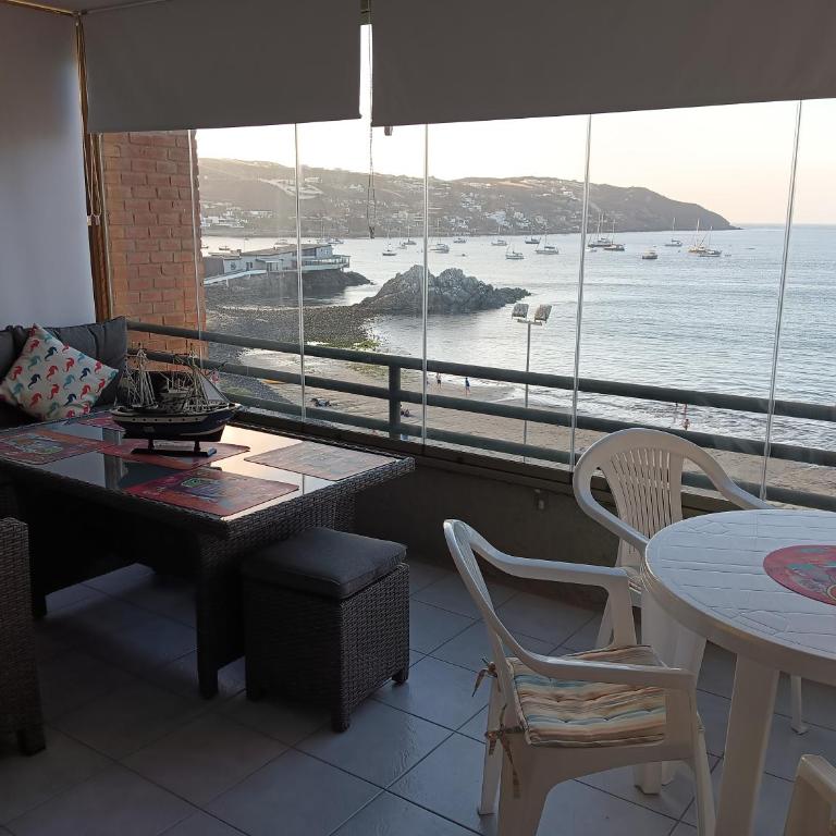 Beachfront apartment la Herradura chile - Three-Bedroom Apartment - 12