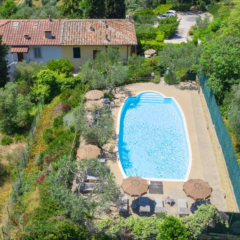 Podere Oliveta - 5 appartamenti con Piscina e Vista - Appartamento con 1 Camera da Letto - 21
