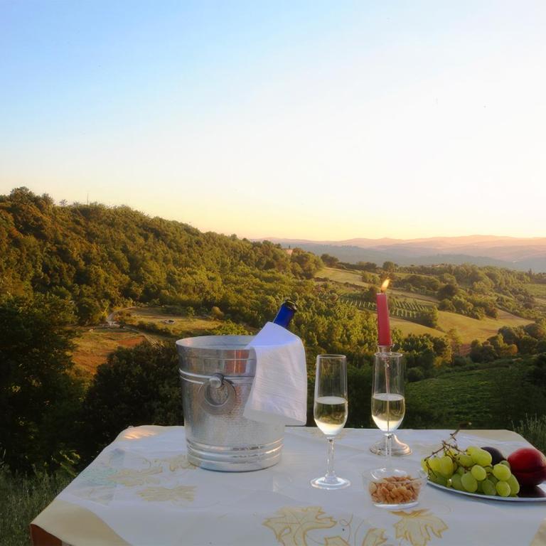 Podere Oliveta - 5 appartamenti con Piscina e Vista - Appartamento con 1 Camera da Letto - 24