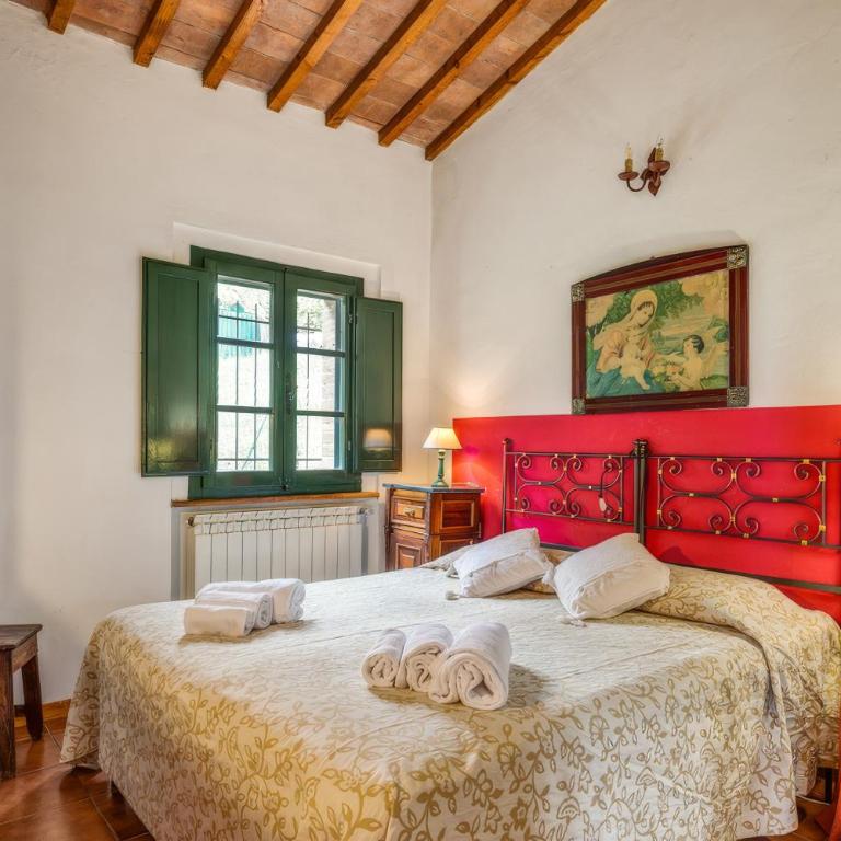 Podere Oliveta - 5 appartamenti con Piscina e Vista - Appartamento con 2 Camere da Letto - 1