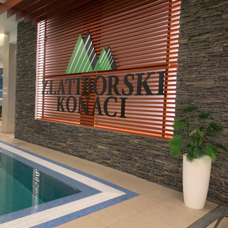 Beli Apartman u Zlatiborskim konacima Bele vode bb - Apartment with Balcony - 13