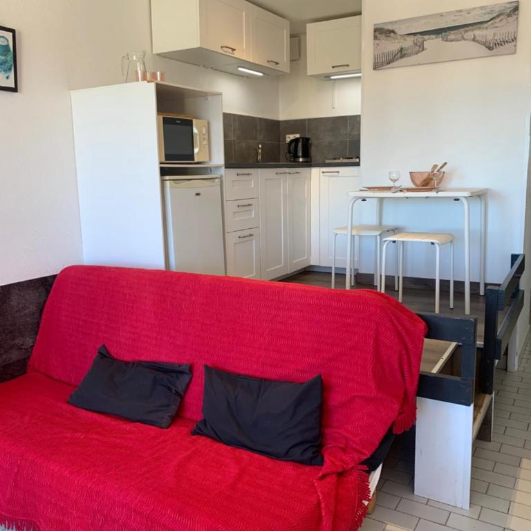 611 Studio 2 pers Port Nature 6 vue jardin - Studio Apartment with Balcony - 5